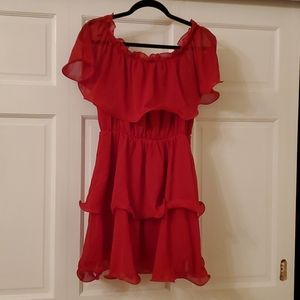 PrettyLittleThing Red Dress